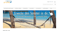 Desktop Screenshot of heimtex-profis.de